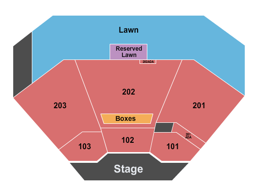 Alpine Valley Music Theatre Outlaw Festival Seating Chart